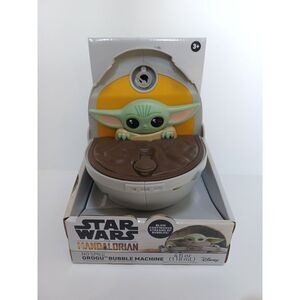 Star‎ Wars The Mandalorian Grogu Baby Yoda Bubble Machine Includes Bubbles NEW